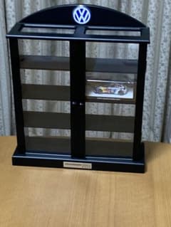 VW フォルクスワーゲン特注製　ミニカー飾りケース　1/43 ８台収納　未使用 VW フォルクスワーゲン特注製 ミニカー飾りケース 1/43 8台収納 未