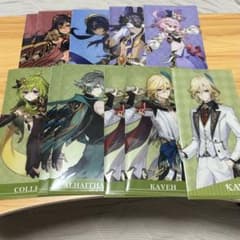 原神 GIGOコラボ チケットクリアファイル まとめ売りのサムネイル