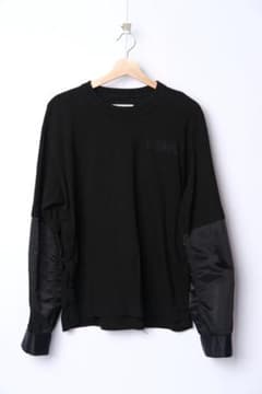 sacai サカイ　ナイロンドッキング長袖カットソー　サイズ２のサムネイル