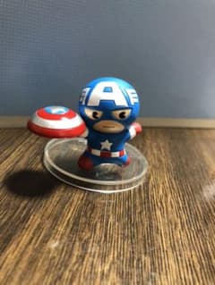 MARVEL "kawaii" Art Figure　キャプテンアメリカ　ガチャのサムネイル