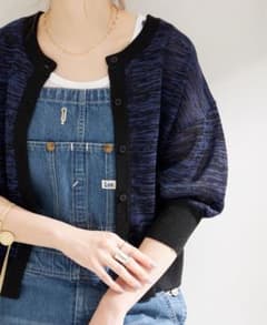 B.C STOCK 2WAYメランジニットカーディガンのサムネイル