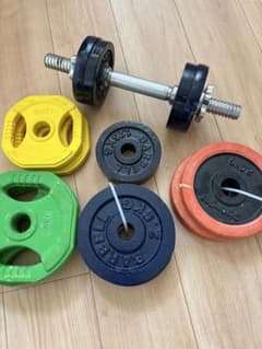 可変式ダンベル プレートセット 筋トレ トレーニングのサムネイル
