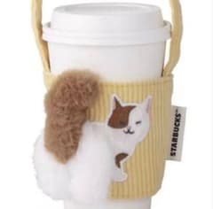 【♥︎︎お値下げー！！】【台湾スタバ】【三毛猫】STARBUCKS カップホルダーのサムネイル