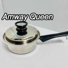 Amway アムウェイ クイーン 片手鍋 ソースパン 中フライパン ステンレス鍋 amway queen アムウェイクィーン 片手鍋 ソースパン ステンレス 小