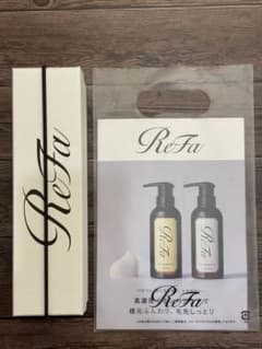 ReFa フィンガーアイロンST ダークシルバー　試供品シャンプートリートメントのサムネイル