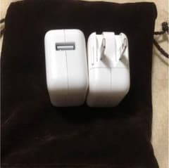 アップルApple純正10W2.1A USB充電器2個セットのサムネイル