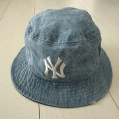 NY ヤンキース NEW ERAバケットハット デニムのサムネイル