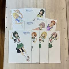미사용품 여름 색 키세키 캬라 페타 스티커 천 스티커