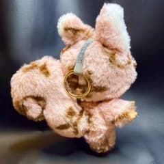 海外限定 ZIMOMO ジモモ カスタム 高品質 ふわふわ りす ピンク 茶色