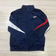 Reebok ジャージ上下セット　ネイビー　上L 下M ベクターニットのサムネイル