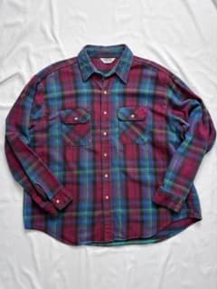 USA製】FIVE BROTHER 2XL ネルシャツ 三角タグ ビッグサイズ - メルカリ