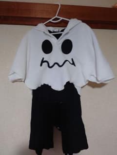 ハロウィンおばけロンパースのサムネイル