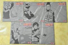 NARUTO　UNIQLO（ユニクロ）　UT購入特典DVD　5枚セット　非売品