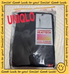 UNIQLO②  ヒートテック  Vネック   ネイビー（F1-M0088）のサムネイル
