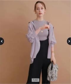 Arpegestory限定　シアーシャツアンサンブルのサムネイル