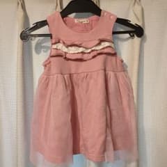 coeur a coeur ワンピース 80cm ピンク　秋冬のサムネイル