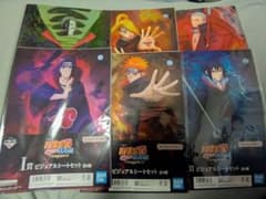 一番くじNARUTO 疾風伝 風影奪還編I賞ビジュアルシートセット全 6種のサムネイル