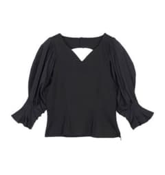 結婚式に！AMERI 【CANDY SLEEVE DOCKING BLOUSE】 - メルカリ