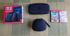ニンテンドースイッチ2 中古 　ソフト2個＆ケース　セット