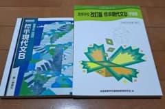 高等学校 改訂版 標準現代文B 学習書 2冊セットのサムネイル
