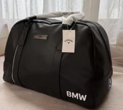 【新品未使用】BMW×Callaway ボストンバッグ 未使用】BMW × Callaway スポーツバッグ ボストンバッグ ブラック