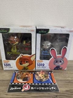 ズートピア ねんどろいど ニック＆ジュディ(おまけつき)のサムネイル