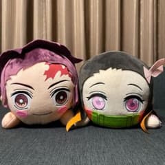 鬼滅の刃　竈門炭治郎　竈門禰豆子　寝そべりぬいぐるみのサムネイル
