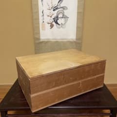 激レア品】白木の生舟 [特大・二段] 蕎麦保存箱 桐箱 手打蕎麦道具 