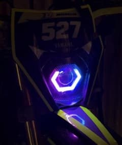 sickmotos KTM EXC ヘッドライト イカリング モタード sickmotos KTM EXC ヘッドライト イカリング モタード - メルカリ
