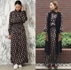 【ASTRAET】ロングワンピース　花柄のサムネイル