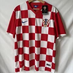 新品タグ付き NIKE クロアチア代表 2014 ホーム ユニフォーム L W杯 新品タグ付き NIKE クロアチア代表 2014 ホーム ユニフォーム L W杯