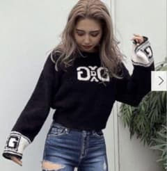 gyda モールヤーンニットトップスのサムネイル