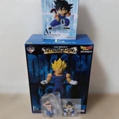 이치 반 쿠지 DRAGONBALL 자취 A상 E상 피규어 세트 오마케 첨부