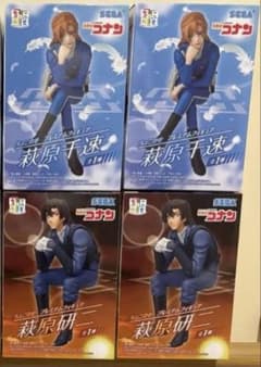 名探偵コナン ちょこのせプレミアムフィギュア 萩原千速 萩原研二 2種セット⑥