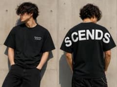 SUREVE バックロゴ Tシャツ Mブラックのサムネイル