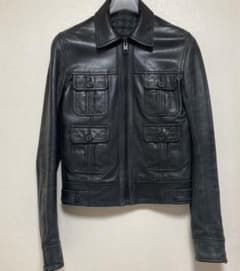 スタッドオム　レザージャケット　サイズ42のサムネイル