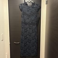 ダークブルー レースドレスのサムネイル