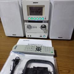 SONY ソニー CMT-M35WM（ HCD-M35WM）ミニコンポ ホワイト - メルカリ