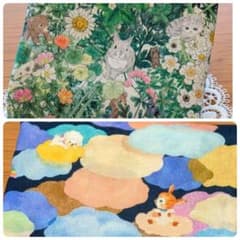 Natu様おまとめ⭐️ふわふわガーゼハンカチ⭐️ユキエモン☆ボタニカル
