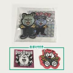 MAN WITH A MISSION ピンバッジ＆シール スペア・リブ【未使用