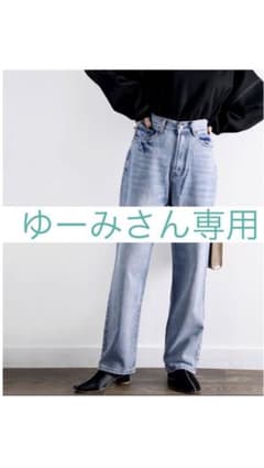 classicalelf ゆったりハイウエストワイドストレートパンツのサムネイル