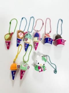 サーティワンアイスクリーム＊マスコット付きグミ＊コンプセット＊美品のサムネイル