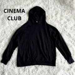 シネマクラブ　ハニーズ　黒　ブラックフード付きパーカー　Lサイズ