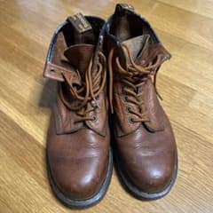 Dr. Martens ワークブーツ ブラウン レザーのサムネイル