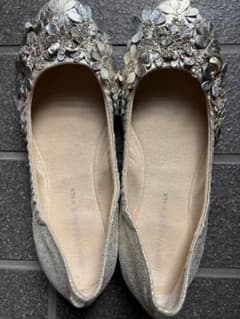 tsumori chisato WALK Flower Motif Flat Shoes