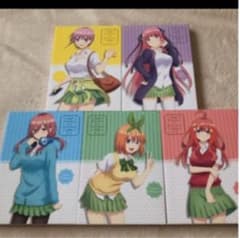 五等分の花嫁DVD1〜5巻全種のサムネイル