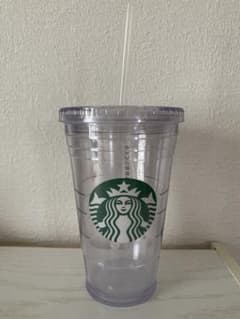 Starbucks コールドカップ タンブラー ストロー付き　新品未使用のサムネイル