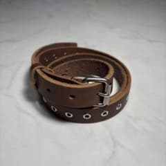 tricot COMME des GARCONS ハトメ レザーベルト ブラウン tricot COMME des GARCONS ハトメ レザーベルト ブラウン - メルカリ