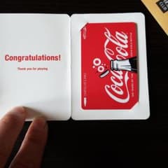 ダーツライブ　コカコーラ　カードのサムネイル