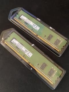 Samsung PC4-2666V 4GB メモリー 二枚セット - メルカリ